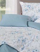 Маргаритки постельное бельё из сатина Harmonica Ecotex 2 спальное с европростынёй