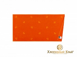 Амор оранж полотенце махровое банное Хлопковый Край 70*140