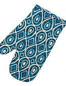 Орнамент Синий прихватка-рукавичка Радушная Хозяйка 17*30