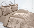 Флоранс постельное бельё из сатин-жаккарда Estetica Ecotex семейное в подарочном чемодане