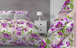 086 Яблоневый цвет (розовый) постельное белье из бязи Бояртекс 1,5 спальное