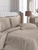 Лоренцо постельное бельё из сатин-жаккарда Estetica Ecotex 2 спальное с европростынёй в подарочном чемодане