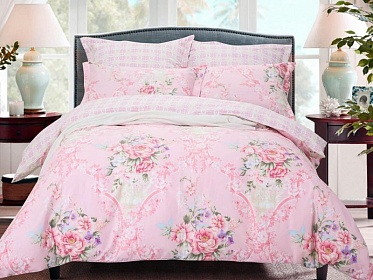 В185 постельное белье из сатина Сайлид 1,5 спальное