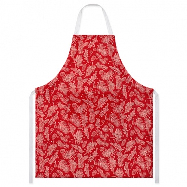 "Фартук 70*80  с карманом и регулируемой бретелью ""NewYear"" (Сказочный лес)"