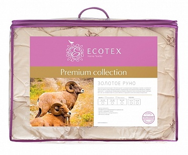 Золотое Руно Premium одеяло Ecotex 200*220