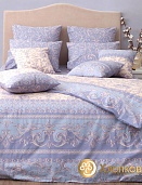 Венеция Грей постельное бельё из бязи Хлопковый Край 2 спальное с европростынёй