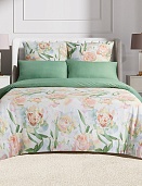 Маура постельное бельё из сатина Harmonica Ecotex евро