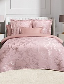 Джульетта постельное бельё из сатин-жаккарда Estetica Ecotex семейное в подарочном чемодане