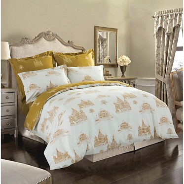 В169 постельное белье из сатина Сайлид 1,5 спальное