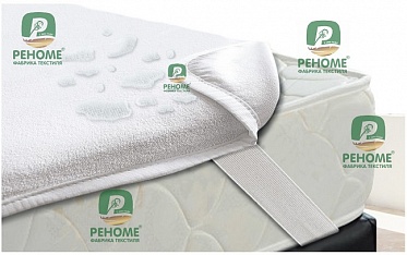 Наматрасник водонепроницаемый Реноме с резинкой по углам 90х200