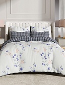 Эмилия постельное бельё из сатина Harmonica Ecotex семейное