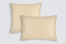 Наволочки из сатина Моноспейс Ecotex 2шт. 50*70 кремовый
