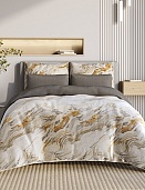 Марбл постельное бельё из сатина Harmonica Ecotex семейное