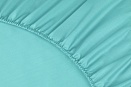 Простыня на резинке Моноспейс Ecotex 160*200*23 бирюзовая