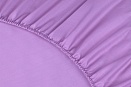Простыня на резинке Моноспейс Ecotex 160*200*23 фиолетовая