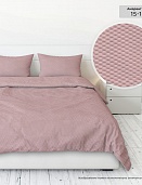 15-1607 Амарант розовый постельное белье креп-жатка гл/кр Бояртекс 1,5 спальное