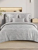 Дельта постельное бельё из сатин-жаккарда Estetica Ecotex 2 спальное с европростынёй