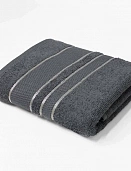 Полотенце махровое Неаполь Он и Она 30*50 серый