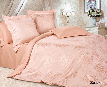 Жизель постельное бельё из сатин-жаккарда Estetica Ecotex семейное