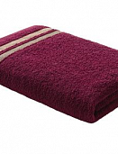 Полотенце «Самойловский Текстиль» махровое 70/140 400Г/М2 Исландия Цвет Темно-бордовый