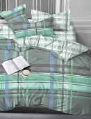 51209 A/B (K) постельное белье из сатина Бояртекс 2 спальное с европростынёй