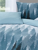 Эколайн постельное бельё из сатина Harmonica Ecotex 2 спальное с европростынёй