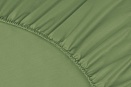 Простыня на резинке Моноспейс Ecotex 90*200*23 зеленая