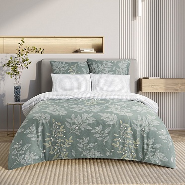 Делия постельное бельё из сатина Harmonica Ecotex 1,5 спальное