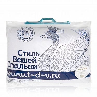 Виктория подушка пуховая СВС 68*68