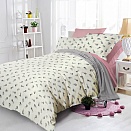 BL-33 постельное белье из сатина Сайлид евро