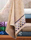 Полотенце махровое Призма 70х130 капучино