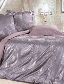 Виктория постельное бельё из сатин-жаккарда Estetica Ecotex 2 спальное с европростынёй