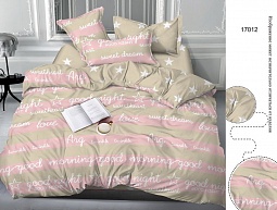 17012 A/B (K) постельное белье из сатина Бояртекс 2 спальное с европростынёй