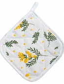 Прихватка рогожка 20х20 (Мимоза кройная)