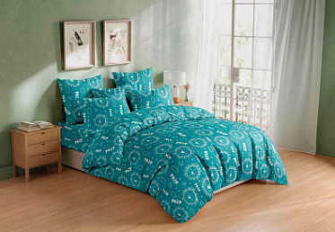 КПБ 1,5 сп. Бязь Люкс 3-004