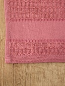 Полотенце махровое 30Х60 ТМ Gala стежка розовый