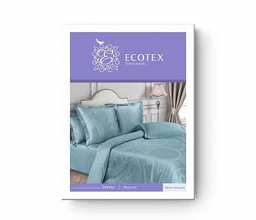 Медичи постельное бельё из сатин-жаккарда Estetica Ecotex евро