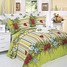 В10 постельное белье из сатина Сайлид 1,5 спальное