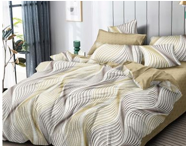 КПБ 2-х сп. МАКС 68008 A/B поплин Бояртекс