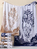 Полотенце махровое 70х140 символ 2026 г. в ассортименте