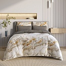 Марбл постельное бельё из сатина Harmonica Ecotex евро