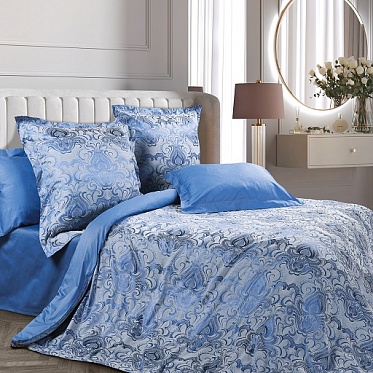 Аурелия постельное бельё из сатин-жаккарда Estetica Ecotex евро