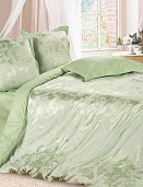 Оливия постельное бельё из сатин-жаккарда Estetica Ecotex 2 спальное с европростынёй