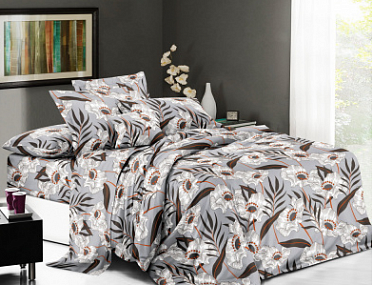 КПБ 2-х сп. Бязь Люкс с европростыней 5606