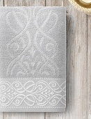 Толедо холодный серый 50*90 полотенце махровое Самойловский Текстиль 