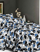 КПБ 2-х сп. Бязь Люкс с европростыней 5538