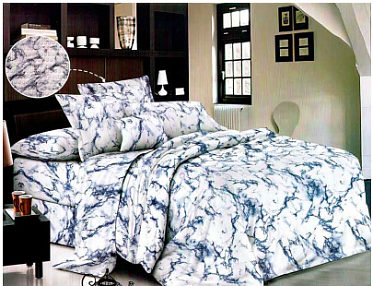 КПБ семейный Креп-жатка 3527