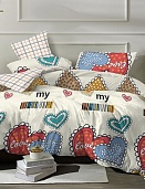 01 (10) А/В постельное бельё из поплина Luxor Бояртекс евро