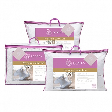 Лебяжий Пух Premium подушка Ecotex 68*68