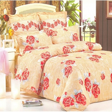 В73 постельное белье из сатина Сайлид евро